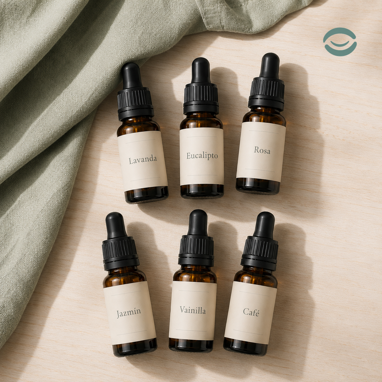 Caleroa RitualDrops — Set de 6 aromas para difusor, 10 ml