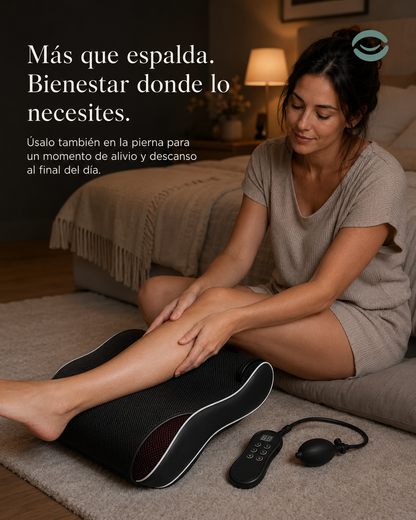 Caleroa NeckRelax Shiatsu — Masajeador cervical y de espalda