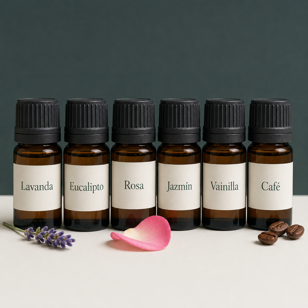 Caleroa RitualDrops — Set de 6 aromas para difusor, 10 ml